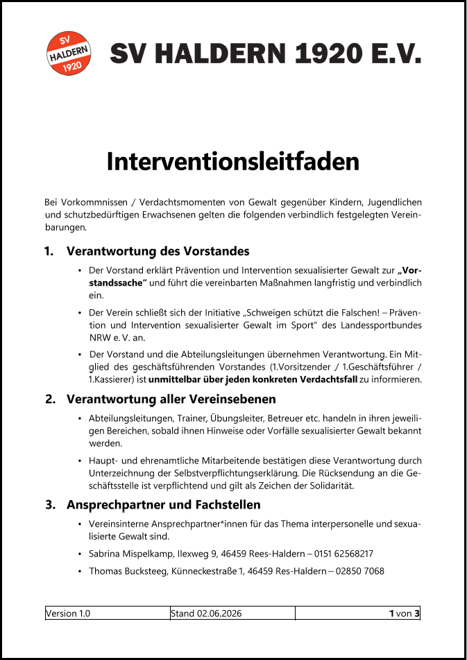 Interventionsleitfaden